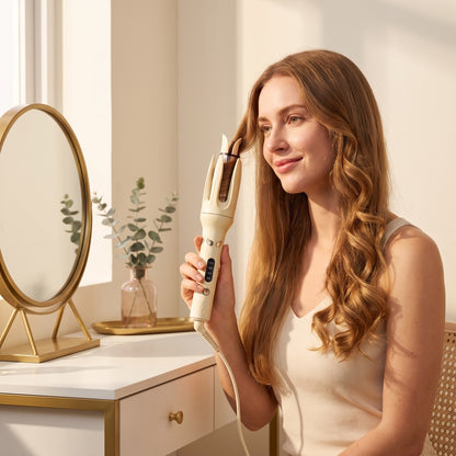 Automatic Hair Curler & Waver - Salon -Style Curls Made Easy