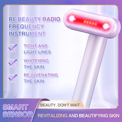 Portable Rechargeable Electric Eye Massager with Microcurrent, Safely Lifting Eye Bags